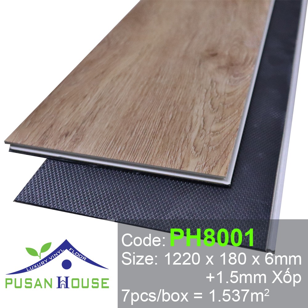 Sàn Nhựa Pusan House 6mm PH8001