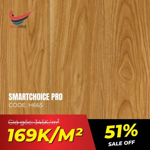 Sàn Gỗ Cốt Xanh Smartchoice PRO 8mm H665